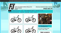 Desktop Screenshot of fandjcycles.co.uk