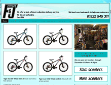 Tablet Screenshot of fandjcycles.co.uk